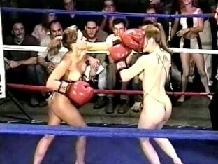 BA without bra boxing 8